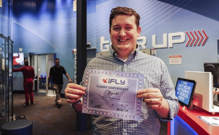 Indoor Skydiving iFLY Baltimore - 4 Flights