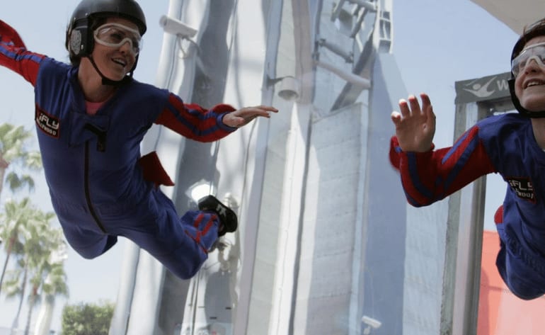 Indoor Skydiving iFLY Hollywood - 4 Flights