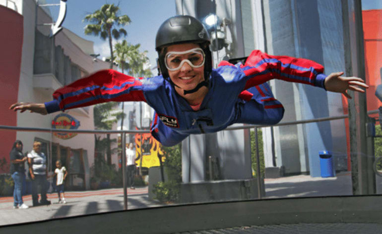 Indoor Skydiving iFLY Hollywood - 4 Flights