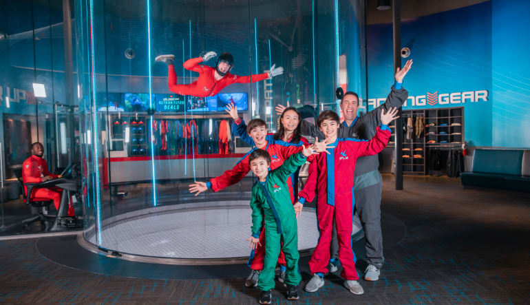 Indoor Skydiving DC, Virginia - 4 Flights