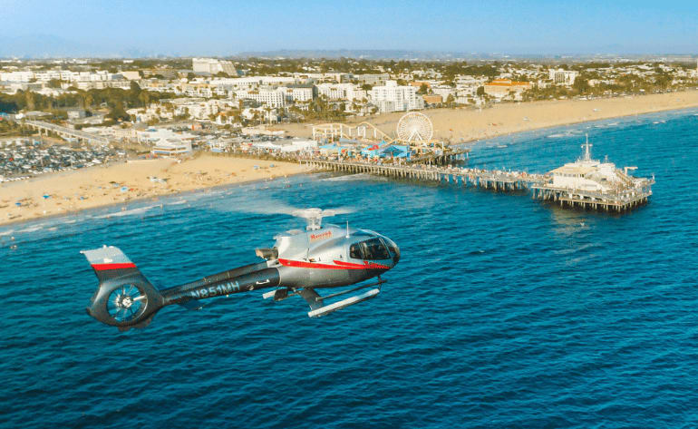 Helicopter Tour Long Beach and Orange County Coastline - 30 Minutes