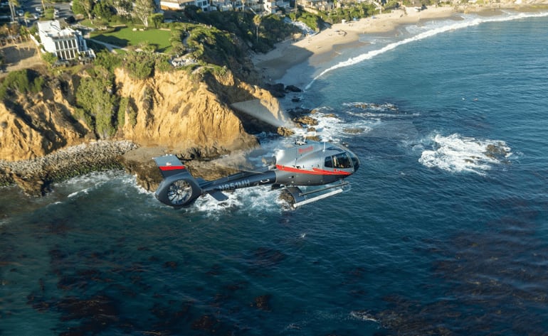 Helicopter Tour Long Beach and Orange County Coastline - 30 Minutes