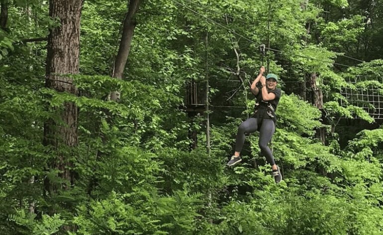 Beginner Zipline and Aerial Course Adventure Virginia, Springfield - 1 Hour