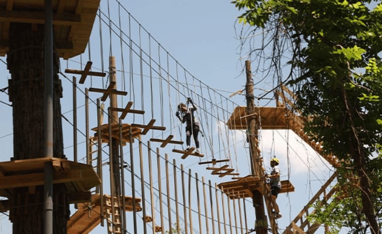 Zipline Treetop Adventure Houston, Sugar Land - 3 Hours