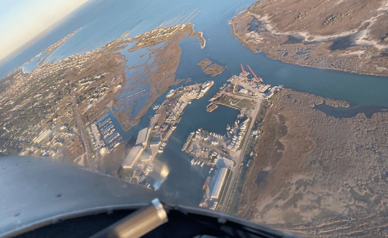 WW2 Stearman Biplane Aerobatic Flight Aransas County