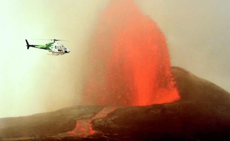 Helicopter Tour Big Island, Lava Field and Rainforest - 55 Minutes