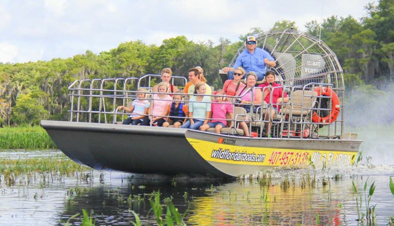 Everglades Package including 1hr Airboat Tour  - Orlando