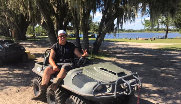 Argo ATV Drive Orlando Man