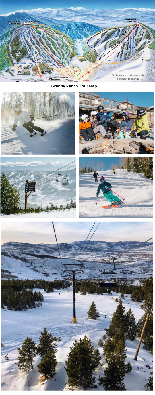 3 Day Weekend Pass Granby Ranch Ski Denver