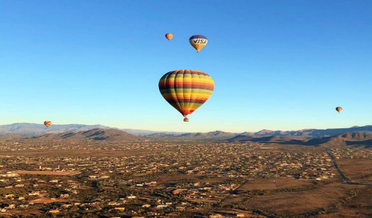 Hot Air Balloon Ride Phoenix,Sunset, 1 Hour Flight