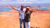 Helicopter Tour Lake Powell At Glen Canyon With Tower Butte Landing Couple