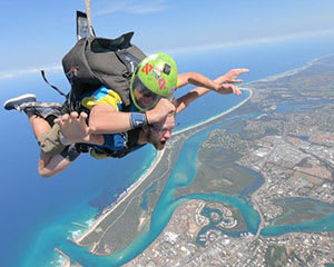 Skydiving Gold Coast - Beach Tandem Skydive 12,000ft
