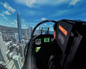 F/A-18 Jet Fighter Simulator, 30 Minutes - Brisbane