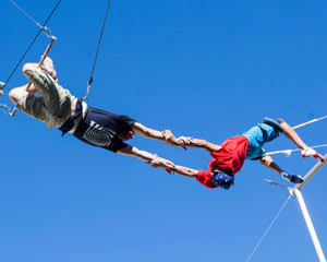 Trapeze Lesson for 2, Learn The Flying Trapeze, Outdoors - Brisbane