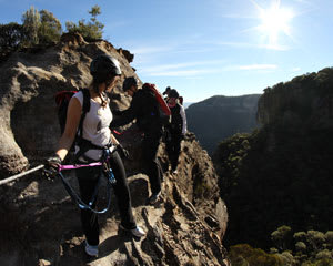 Abseiling, Multipitch Abseiling Adventure, Half Day - Blue Mountains