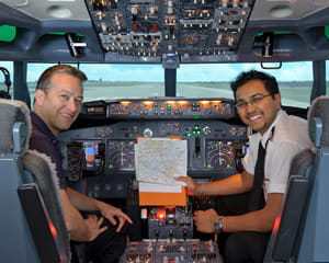 Boeing 737 Flight Simulator Melbourne CBD - 30 Minute Scenic Flight FLYBUYS SPECIAL OFFER 2-FOR-1