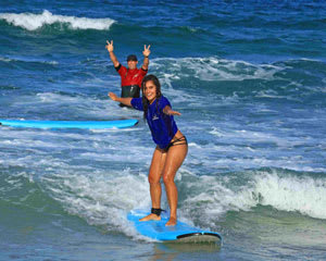 Group Surfing Lesson, 2 Hours - Gold Coast - 100% Stand Up Guarantee with Free Photo Package