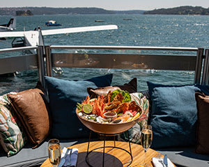 Sydney Seaplane Flight and Seafood Feast for Two at Empire Lounge - Rose Bay Sydney