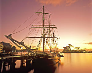 Sailing, Tall Ship Twilight Dinner Cruise - Sydney