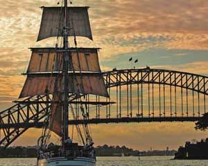 Tall Ship Twilight Dinner Cruise, Summer Season - Sydney