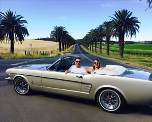 Barossa Uncut 3.5hr Mustang Convertible Tour for 2 - Barossa Valley