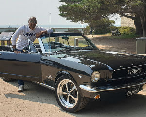 1966 Ford Mustang Convertible Car Hire, 6-hours, Midweek– Moorabbin