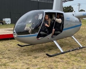 Helicopter Open Doors Scenic Flight, 30 minutes – Melbourne