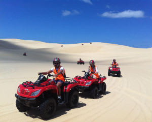Quad Biking Sand Dunes Adventure, 1 Hour - Port Stephens