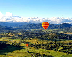 hot air balloon gold coast