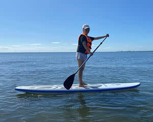 Private Stand Up Paddle Board Lesson, 1 Hour - Brisbane