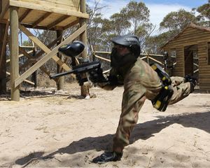 Paintball Half Day Game, 100 Paintballs - Brisbane - For up to 8