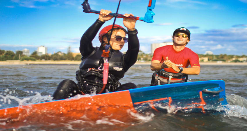 3 x 2 Hour St Kilda Beach Kiteboarding Lessons - St Kilda