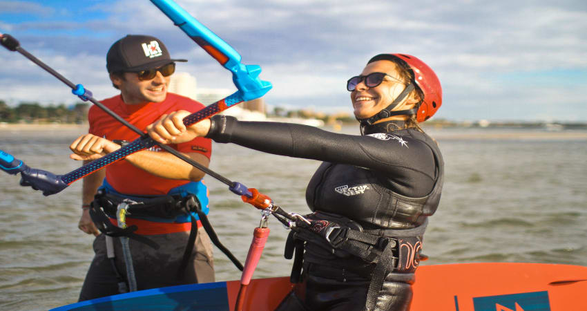 3 x 2 Hour St Kilda Beach Kiteboarding Lessons - St Kilda