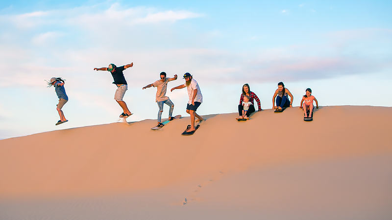 Sandboarding & 4WD Tour - Stockton Sands, Port Stephens