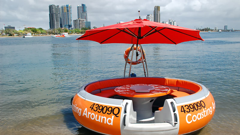 Round Boat Hire, 4 hour - Gold Coast
