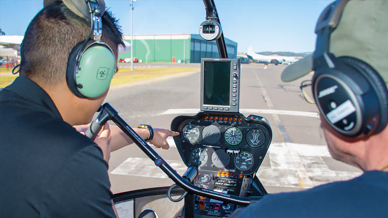 Helicopter Pilot Training Experience, 60 minutes - Wollongong