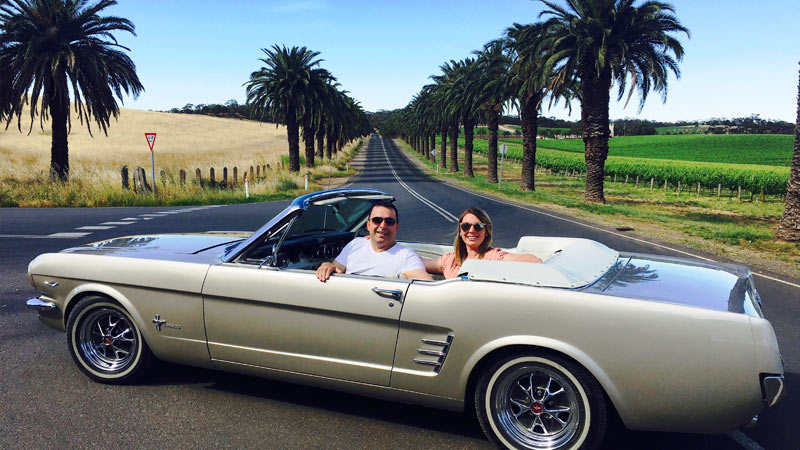 Barossa Uncut 3.5hr Mustang Convertible Tour for 2 - Barossa Valley