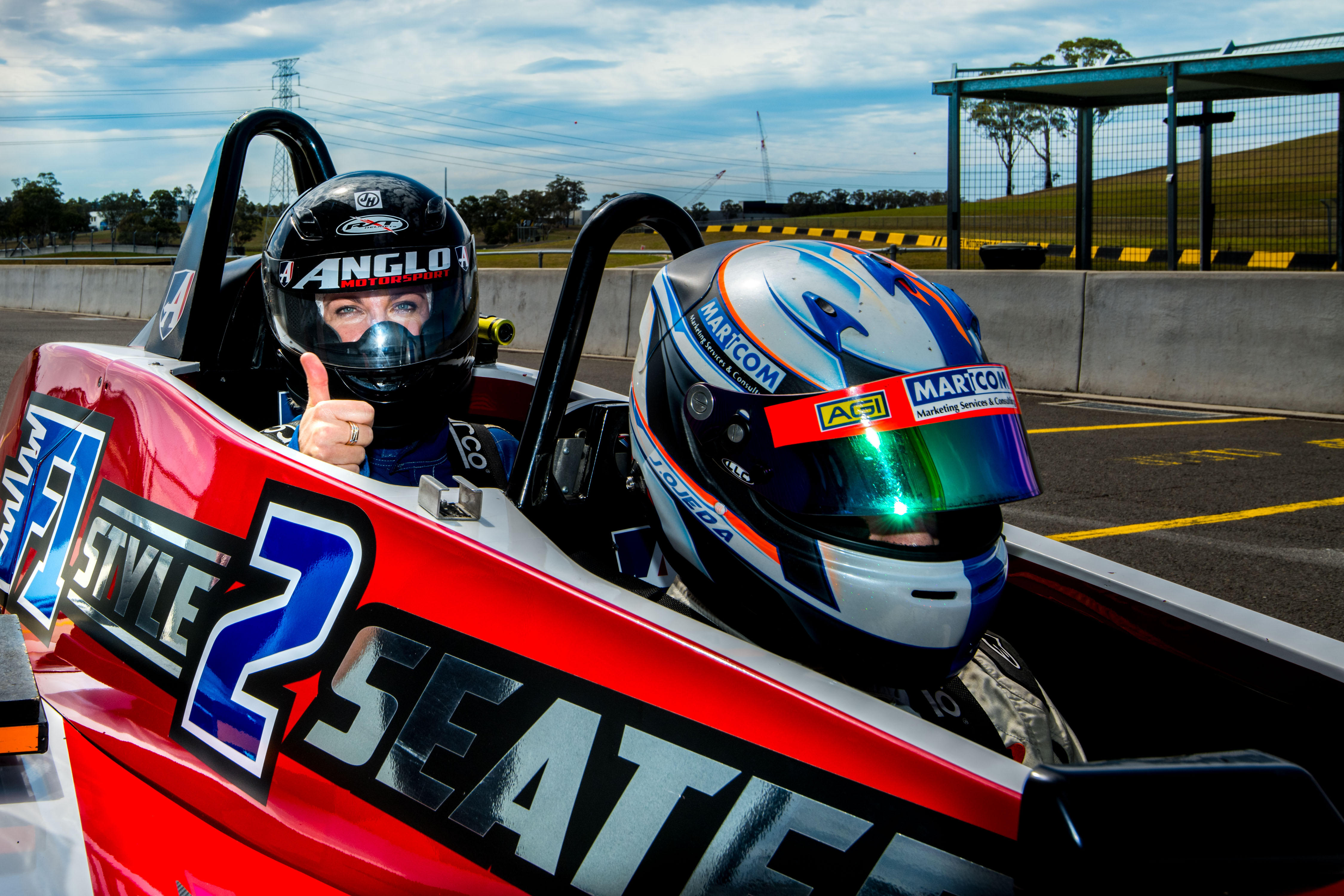 F1 Style Race Car Ride, 4 Hot Laps - Sydney Motorsport Park