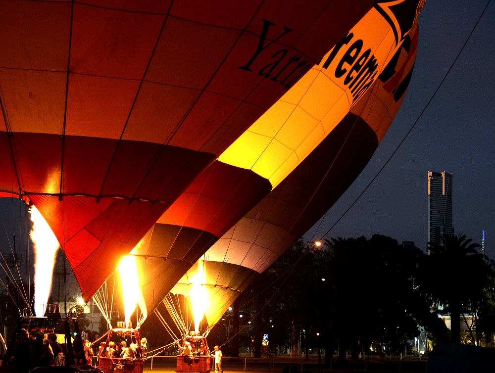 Hot Air Balloon Flight - Melbourne CBD - Weekdays