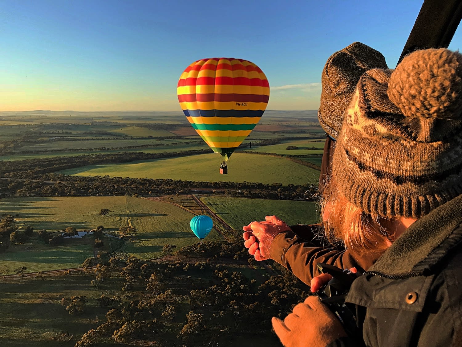 cheap hot air balloon flight for 2