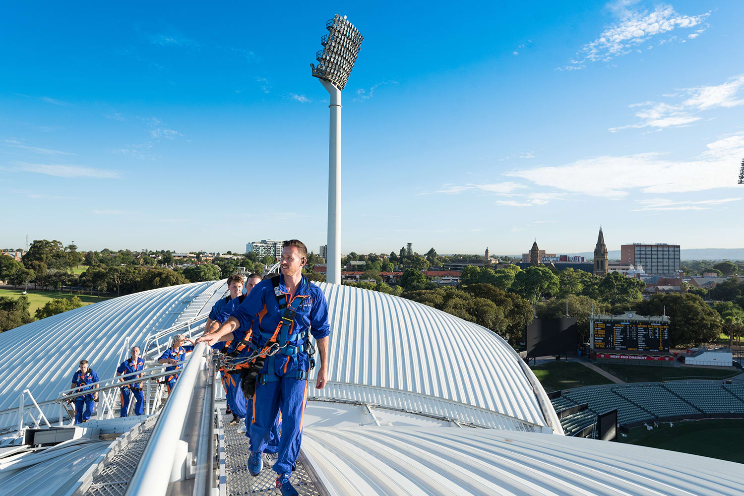 Adelaide Oval Roof Climb - Daytime