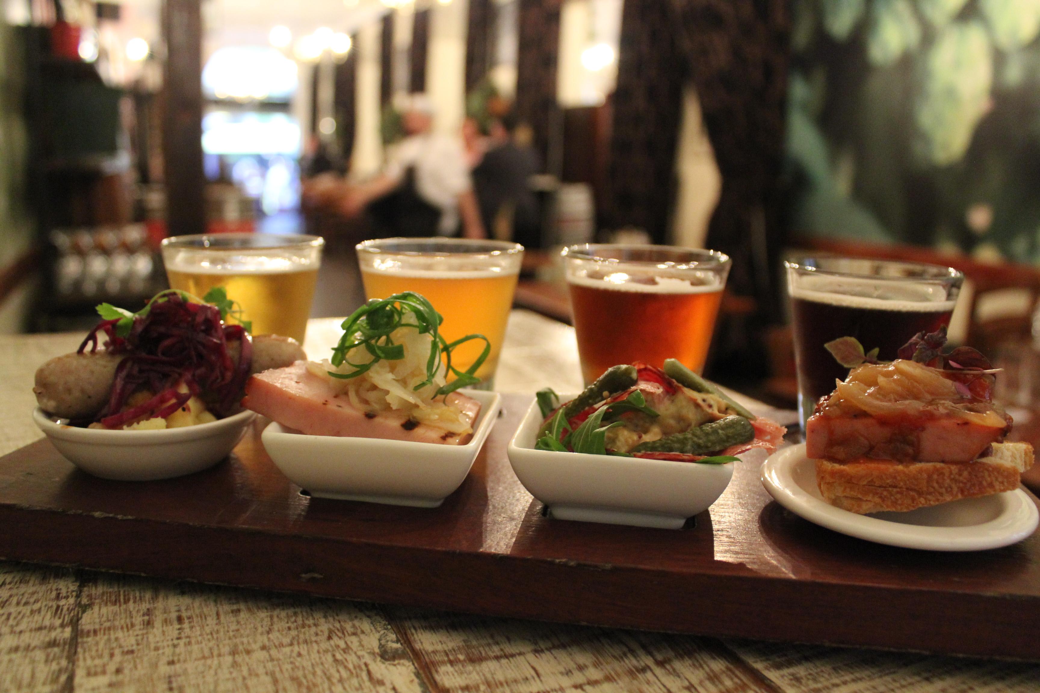 Beer and Canapes Tasting Board, Sydney For 2 Adrenaline