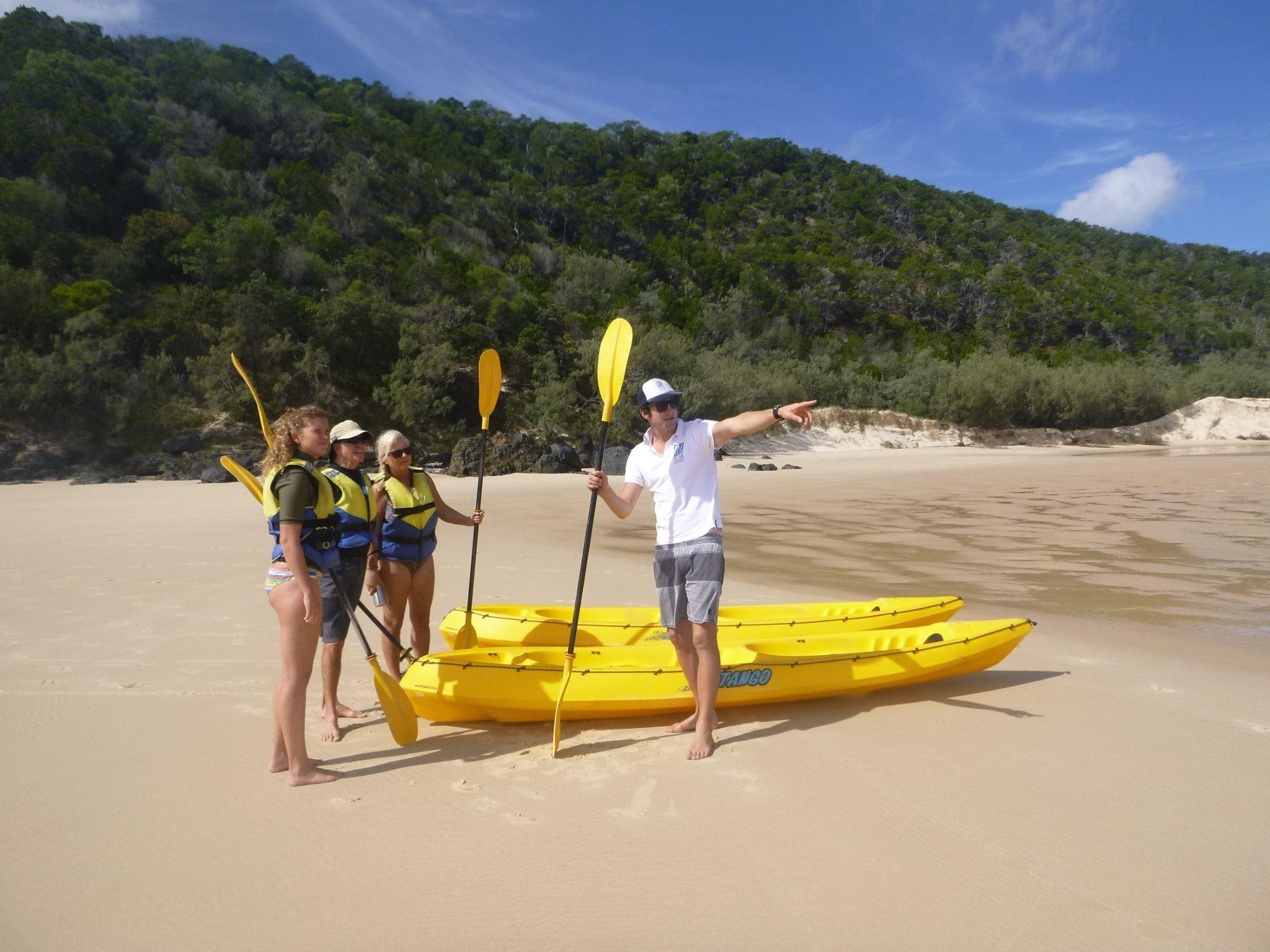 Rainbow Beach Wildlife Kayak Tour and 4WD Adventure Adrenaline
