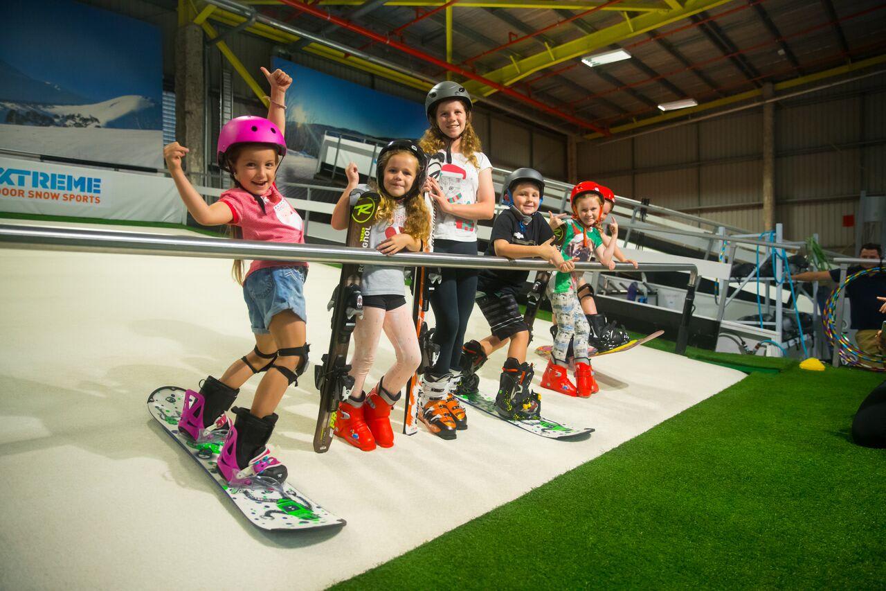 Private Indoor Ski or Snowboard Lesson 60 Minutes Adrenaline