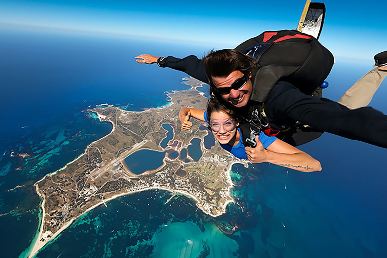 Tandem Skydive 14,000ft Over Rottnest Island & Ferry Pass - Fremantle