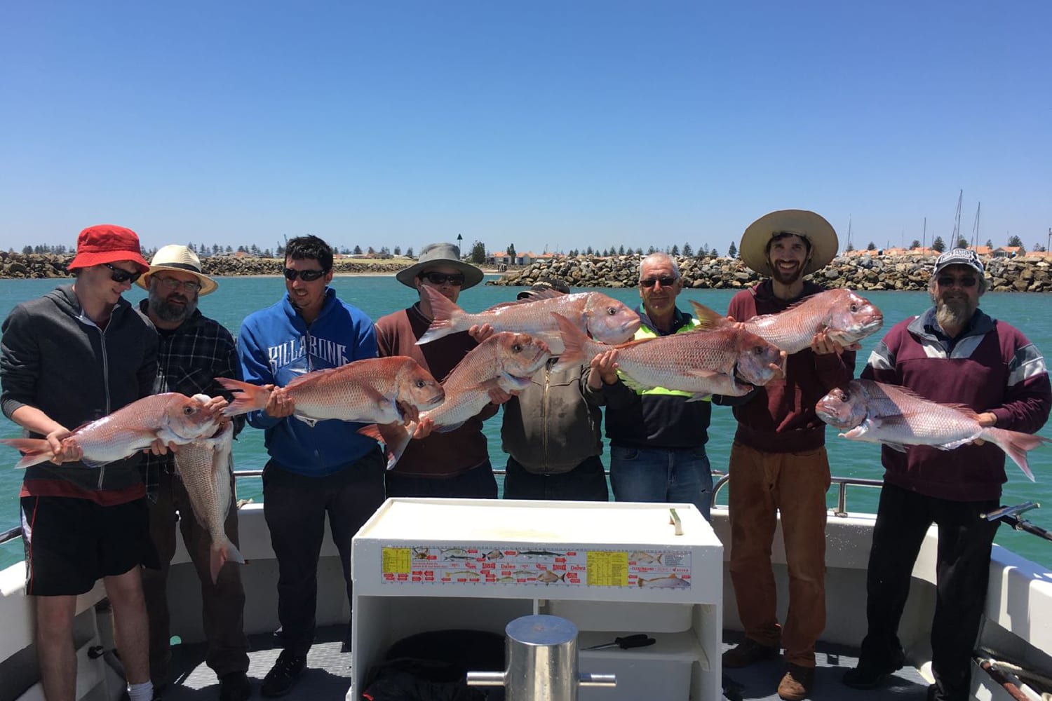 Half Day North Haven Fishing Charter Adelaide Adrenaline