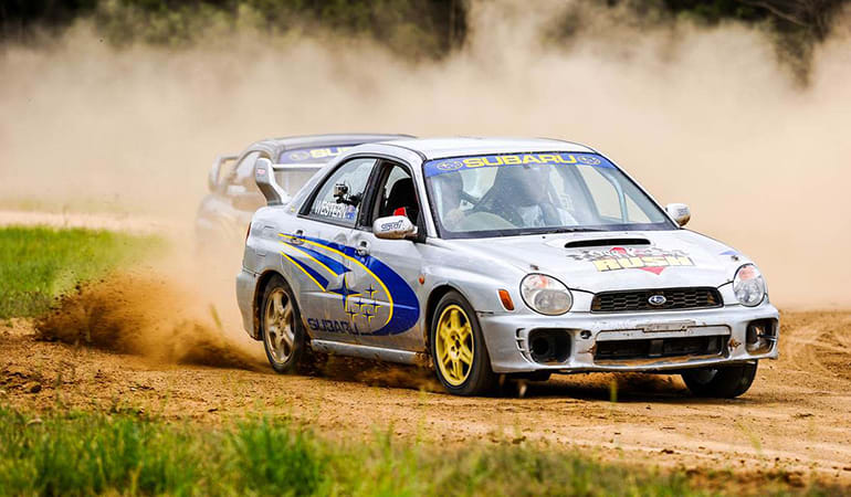 Subaru WRX Rally Cars, 6 Lap Drive & 1 V8 Buggy Hot Lap - Brisbane