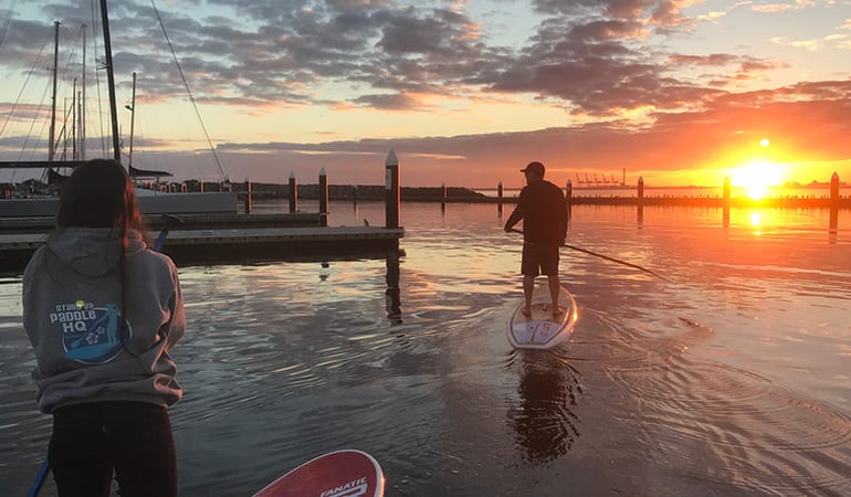 Family Stand Up Paddle Boarding Lesson – St Kilda, Melbourne