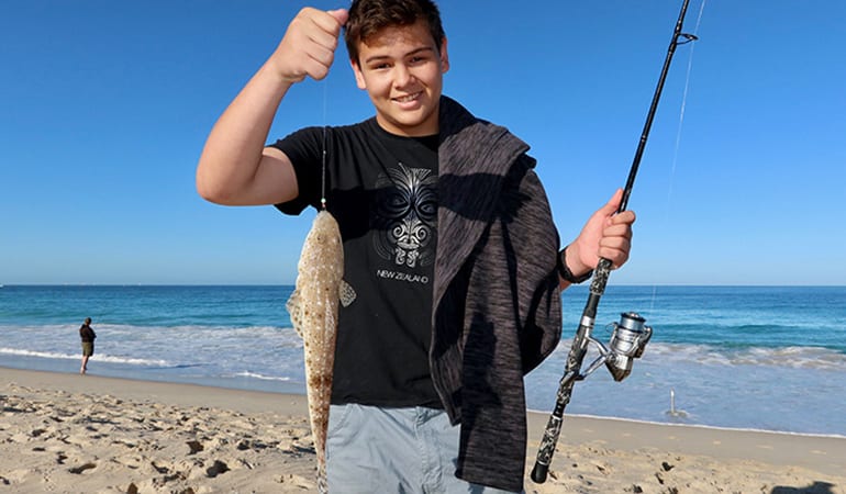 Beach Fishing Lesson, 3 Hours - Perth - Adrenaline