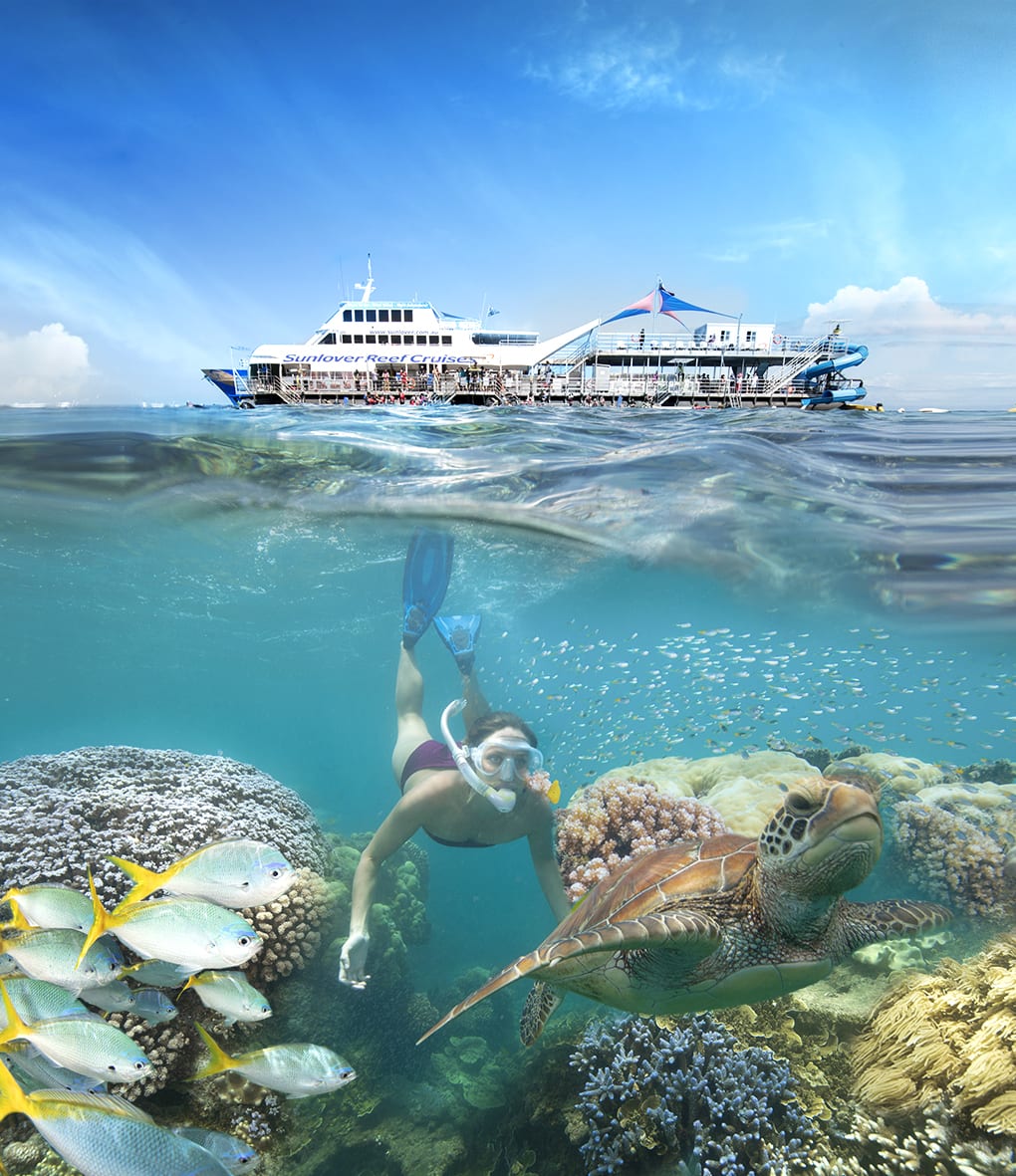 cruise great barrier reef cairns